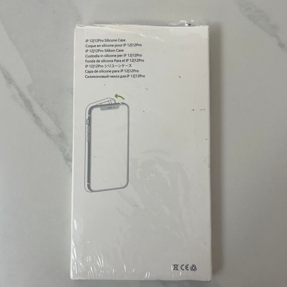 NWT iPhone 12 or 12 Pro Clear Silicon Magnetic Case - Picture 5 of 5